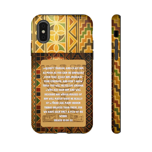 Exalt Yahuah - Sirach Phone Case - Tough Cases  - Apocryphal Collection