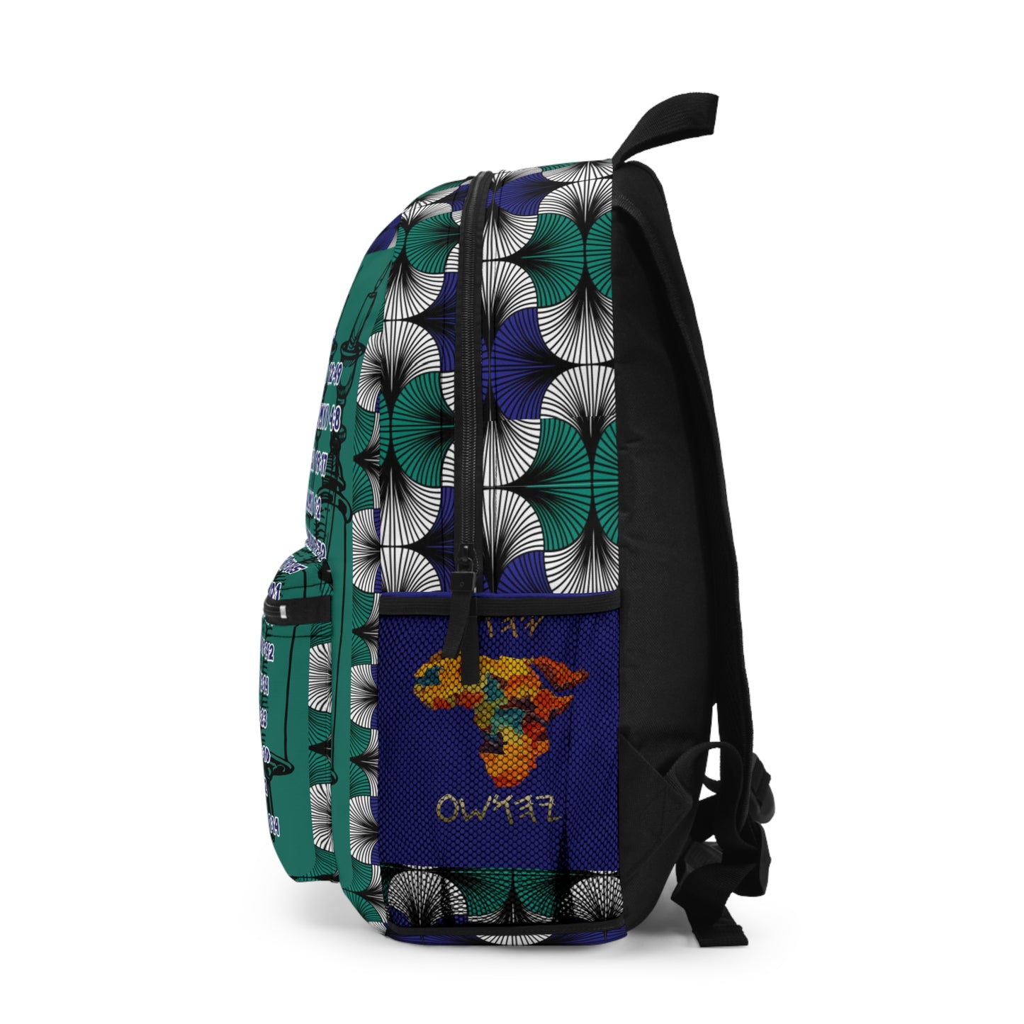 Torah Is - Royal Blue Kente Book Bag - Biblical Principles Collection