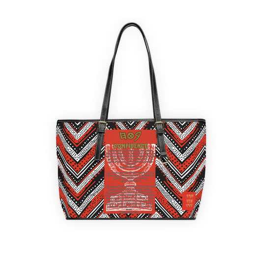 Confidence - Red Kente Shoulder Bag - Scriptural Affirmations Collection