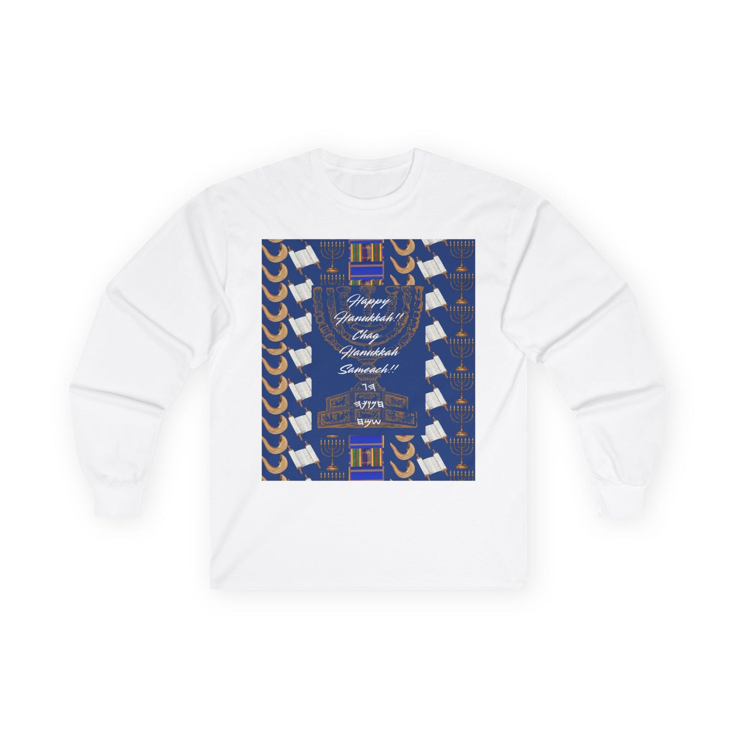 “Never Forget Why We Resist” - Long Sleeve Shirt– Hanukkah Collection